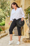 Capri Trouser (Robell Marie) - Black