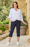 Capri Trouser (Robell Marie) - Navy