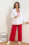 Rita Ponte Di Roma Trouser - Red
