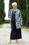 Josephine Printed Shirt - Blue/Grey
