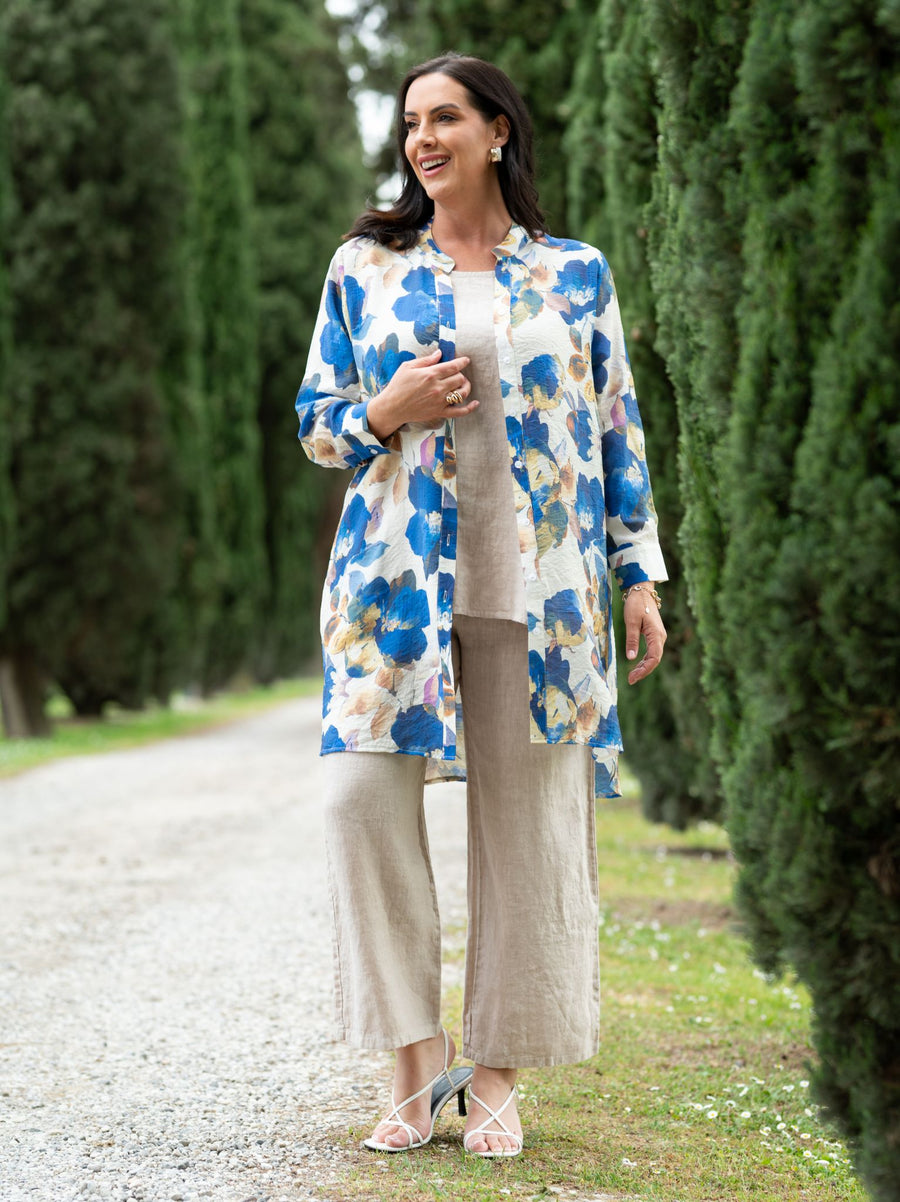 Josephine Printed Shirt - Floral