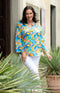 Amelia Crepe Top - Bright Multi