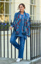 Margaret Knitted Jumper - Denim Blue