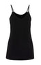 Tilly Jersey Strappy Vest - Black