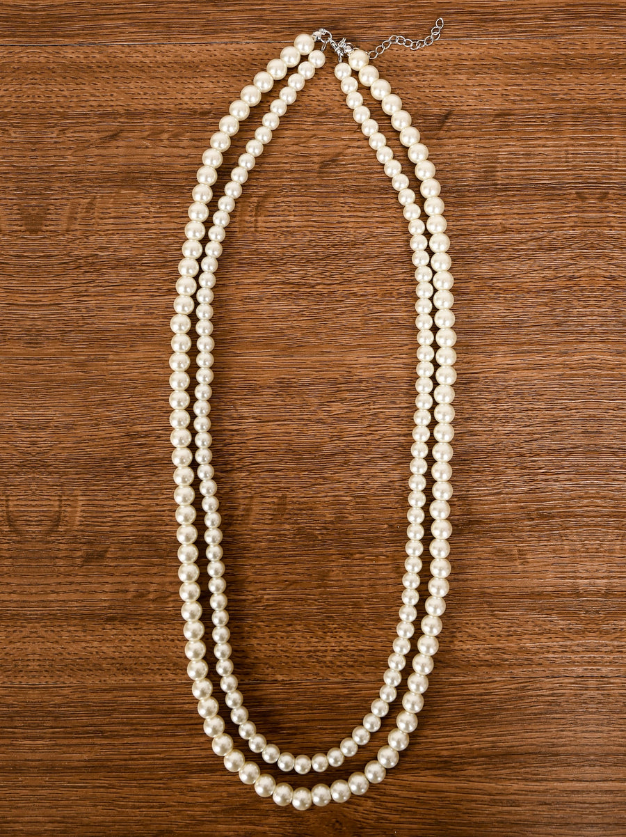 Nellie Necklace - Cream